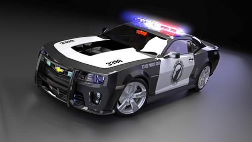 police camero super charger preview image